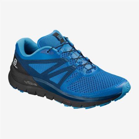 Salomon SENSE MAX 2 Mens Trail Running Shoes Blue | Salomon South Africa